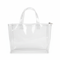 StadiumProof Clear Tote Bag - NFL and NBA stadium compliant clear PVC tote bag